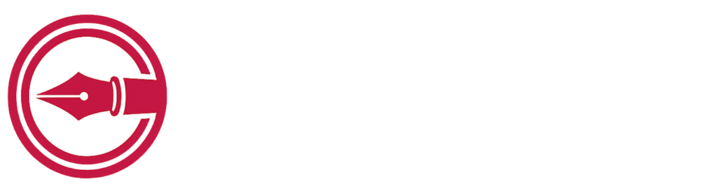 CG Observer logo - white text